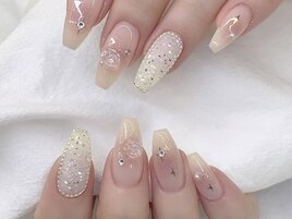 ワンホン定番チーク×埋め尽し