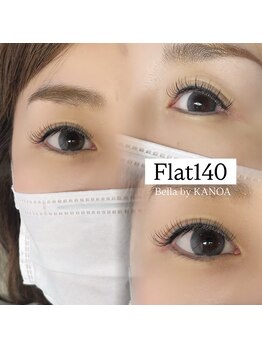 ベッラ バイ カノア 大和八木(Bella by KANOA)/フラットラッシュ140本