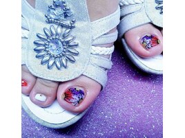 ボタニカル フットネイル　北欧