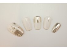 ネイルサロン ハンナ(Nail salon Hanna.Ri)/ミラーネイル