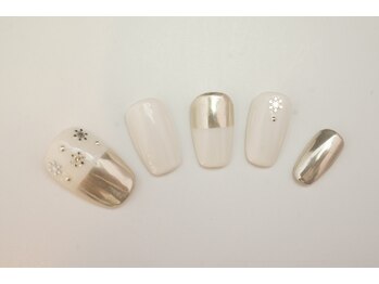 ネイルサロン ハンナ(Nail salon Hanna.Ri)/ミラーネイル