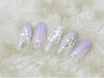 ヴィーナネイル 呉店(VinaNail)/12月定額アート★シンプルコース