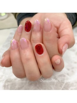ネイルサロン クール(Nailsalon Coeur)/オーロラネイル