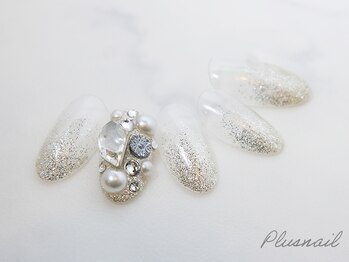 プラスネイル 自由が丘店(PLUS NAIL)/【369】定額6,039円ストーン