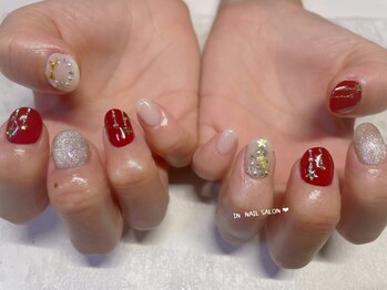 インネイルサロン 日暮里(IN NAIL SALON)/初回オフ無料クリスマス￥8500