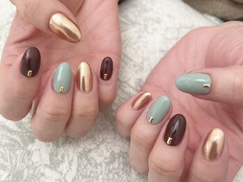 エムスラッシュ ネイル センター北店(M.SLASH)/パラジェル ボルト×ミラー