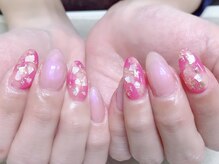 ラウンドアバウト(roundabout)/タイダイピンク☆