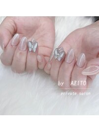 バタフライnail