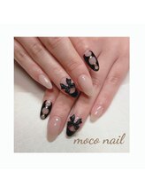 モコネイル(moco nail)/☆ワンカラー2本アート☆