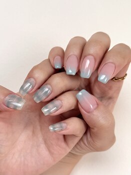ネイルエース(Nail Ace)の写真/アートが得意なオーナーが、貴女のお爪に美しく「理想」を描く☆周りと差がつくトレンドデザインをご提案！