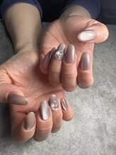 フェイス フレーム デザイン(face frame design)/マグネットネイル