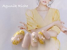 アグニークリッシェ(Agunik Riche)の雰囲気（押し花のミモザネイル♪♪渋谷ネイル）
