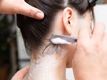 キュア アンド ケア ラボ タカハシ(TAKAHASHI )/襟デザイン付シェービングから