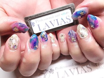 プロフェッショナル ネイルサロン ラヴィアス(LAVIAS)/【ジェル】10本アートし放題
