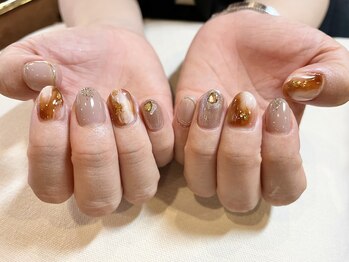 ロータス Lotus/べっこうネイル