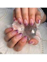 ラメグラデーション