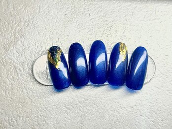 ミリミリネイル(MILI mili nail)/ネイビーネイル