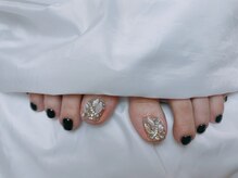 サロン ヴィーヴ(salon Vive)/フット☆ビジュー盛ネイル