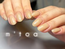 ムートア(m'toa)/ワンカラー/フィルイン