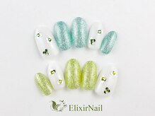 エリクサーネイル 新宿3丁目(Elixir Nail)/定額a シンプル/クーポン使用