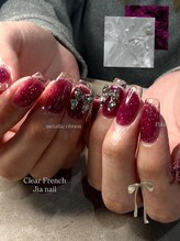 ジアネイル(Jia nail)/クリアフレンチ