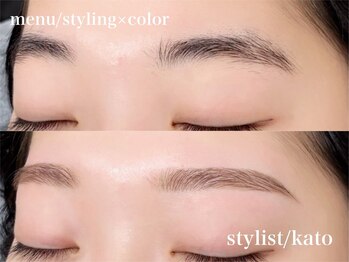 エサージュ 町田店/アイブロウ・カラー/加藤