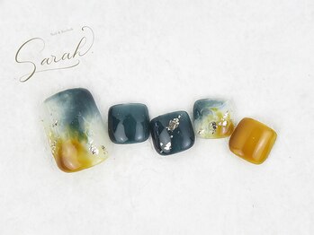 サラ(Sarah.)/フットネイル¥8500