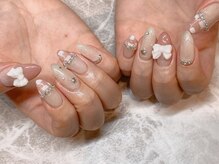 レイネイル レイアイ 各務原店(RAY NAIL & ray eye)/リボンパーツ
