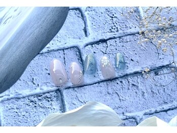 ピュアネイルアンドオンディーヌ/定額ミドルデザイン