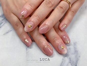 ネイルアトリエルカ(nail atelier LUCA)/M-467 リゾートブライダルネイル
