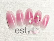 エストラッシュアンドネイル 銀座店(est lash&nail)/サクラチークネイル