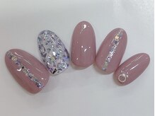 アルセア 上野御徒町店(Alcea)/オフィスネイル　キラキラ