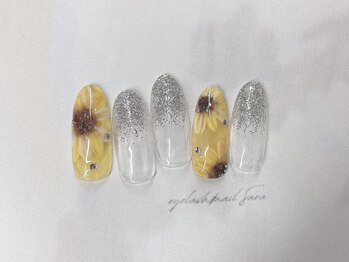 サラ 金山店(Sara)/夏ネイル!ひまわり♪