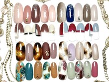 ネイルサロン カリス(Nail Salon Charis)の雰囲気（10月限定☆ジェルキャンペーン1.2段¥6028／3段¥6578／4段¥7128）