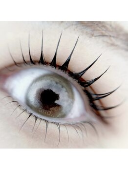 アンドエー(and...A)/上下まつ毛パーマ