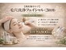 1月限定【美肌集中ケア】毛穴洗浄フェイシャル〈3回券〉