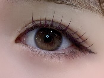 ビースリーアイラッシュ 長崎(B-THREE LASH)/透明感出るカラーエクステ♪