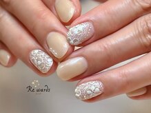 リワーズネイル 千歳船橋店(ReWARDs nail)の雰囲気（手書きレースネイル♪デザインご相談ください【千歳船橋 nail】）
