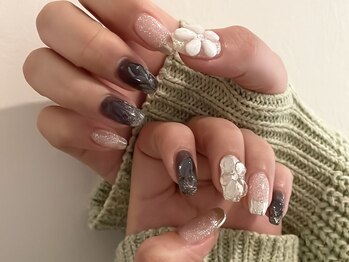 エニオラ(anyora)/お花ネイル　春ネイル