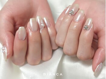 ビアンカ 三田店(Bianca)の写真/21時迄営業!人気の季節デザイン★ 個性派から、大人キレイ系まで幅広いデザインを◎持ち込みコースも◎