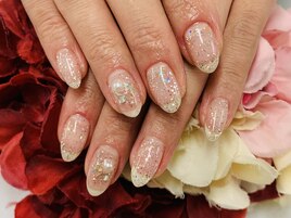 【ほり】ラメキラデザイン