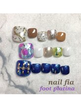 ネイルフィア(Nail Fia)/フット定額　プラチナコース