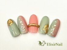 エリクサーネイル 池袋(Elixir Nail)/定額b カジュアル/クーポン使用