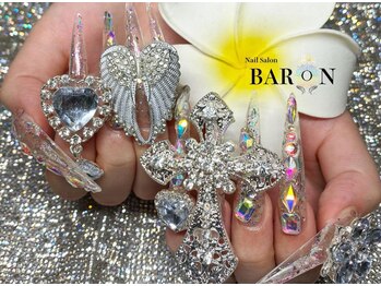 バロン 池袋店(BARON)/デカパが映える☆キラキラネイル