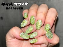 ネイルマフィア 原宿(NAIL MAFIA)/フラッシュ/春カラー/ラメ