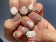 カーティシーネイルズ(curtisii NAILS)/スキニーフレンチonマグネット