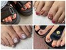 【Footネイル初心者さんにおすすめ】相談しながら決めましょう♪