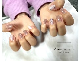 押し花ネイル