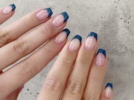 カラーフレンチネイル