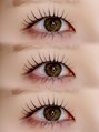 ヒナ サロン(HINA SALON)&nbsp;ビューラーで上がりにくかったまつ毛も根元からしっかり立ち上げ